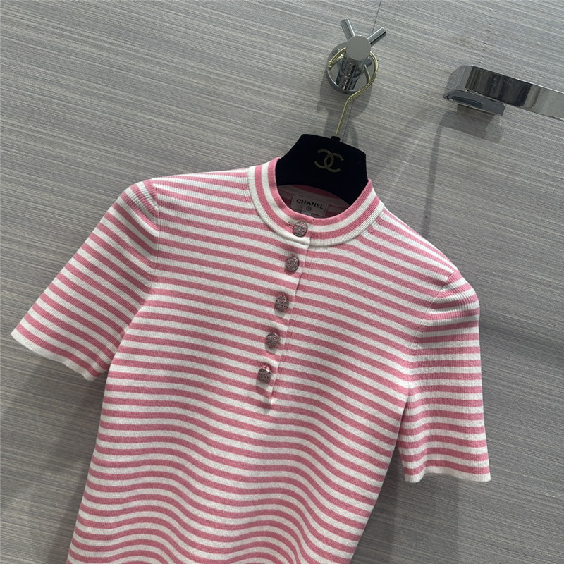 Ch**el knitted top cheap designer replica clothes