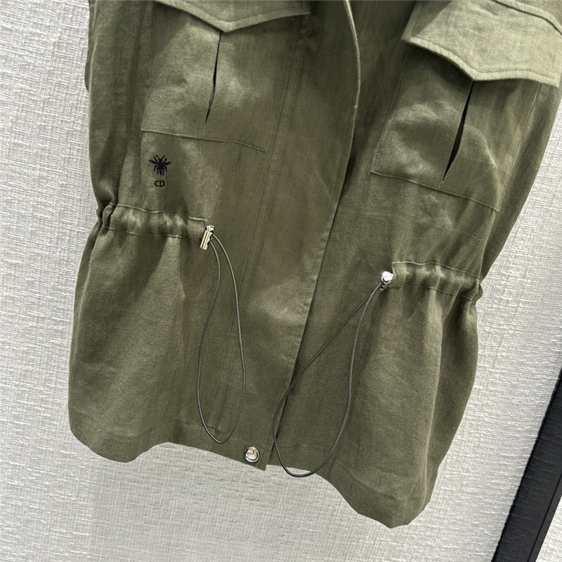 D10r work style stand collar vest jacket replica clothes