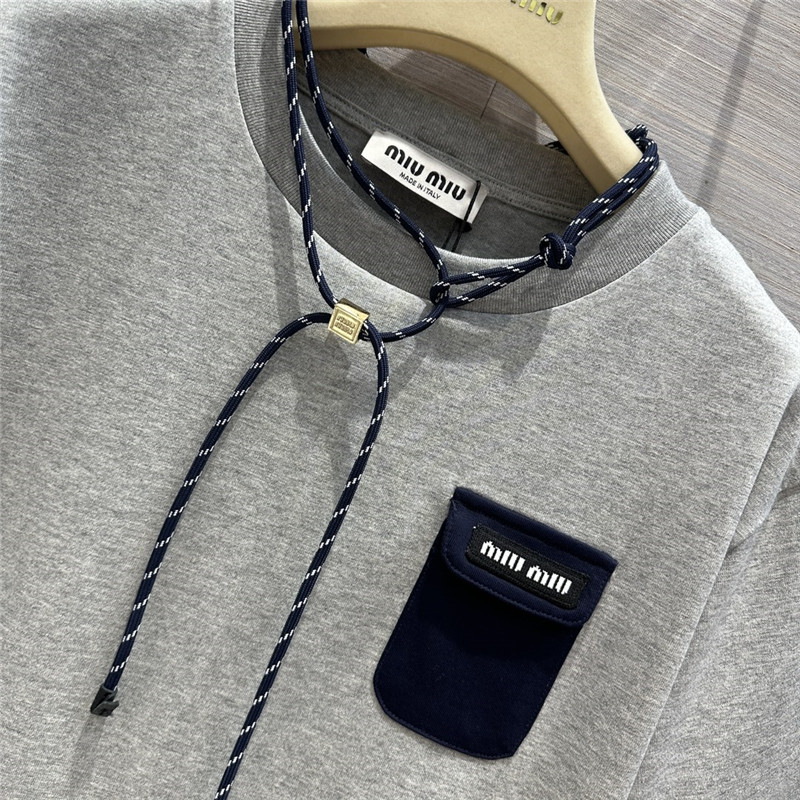 M1um1u necklace design elegant t-shirt replicas clothes