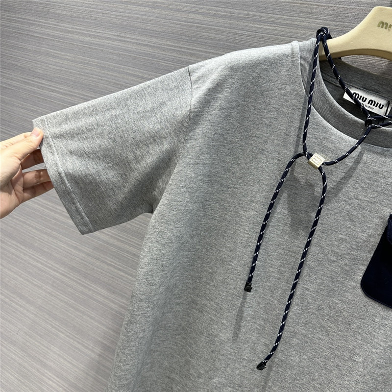 M1um1u necklace design elegant t-shirt replicas clothes