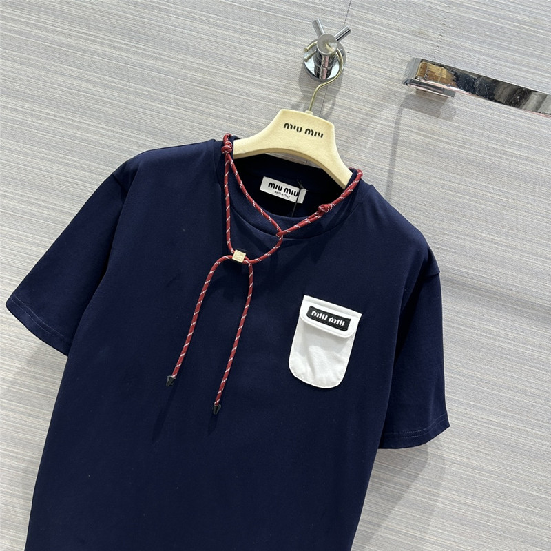 M1um1u necklace design elegant t-shirt replicas clothes