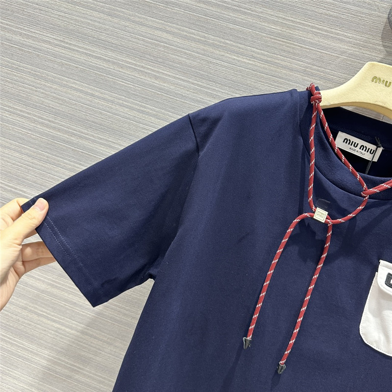M1um1u necklace design elegant t-shirt replicas clothes