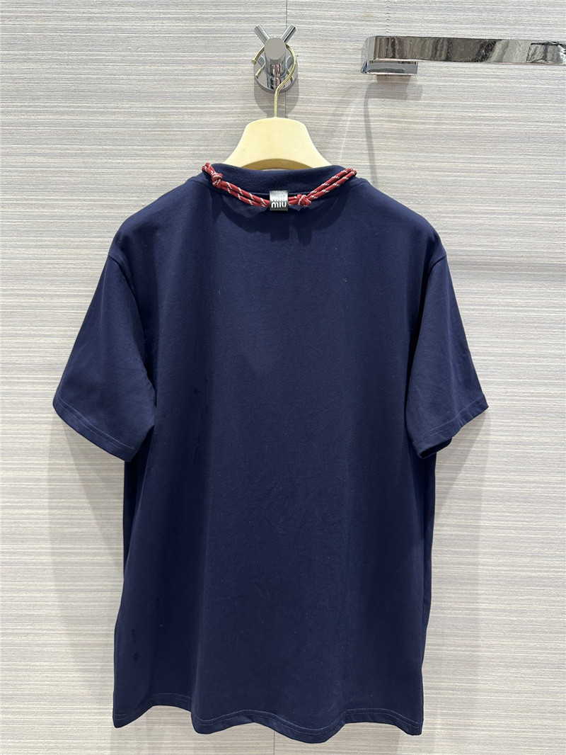 M1um1u necklace design elegant t-shirt replicas clothes