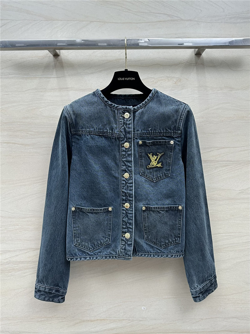 l0vis Vvtt0n lv nautical series denim jacket replica clothes