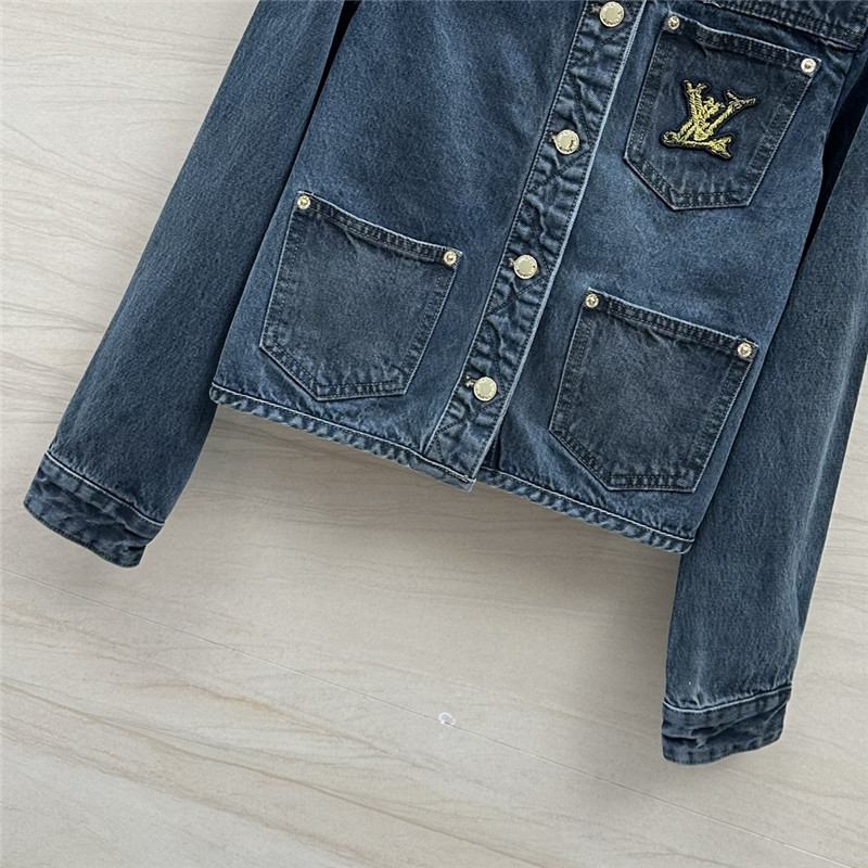 l0vis Vvtt0n lv nautical series denim jacket replica clothes