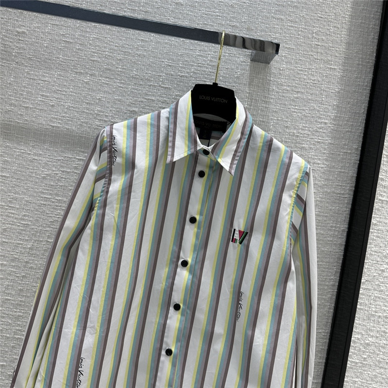 l0vis Vvtt0n lv letter print shirt replica designer clothes
