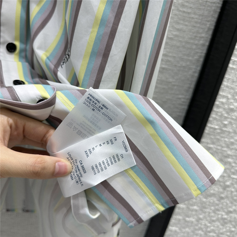 l0vis Vvtt0n lv letter print shirt replica designer clothes