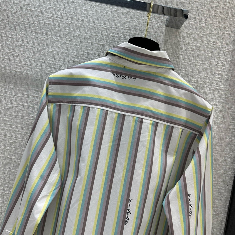 l0vis Vvtt0n lv letter print shirt replica designer clothes