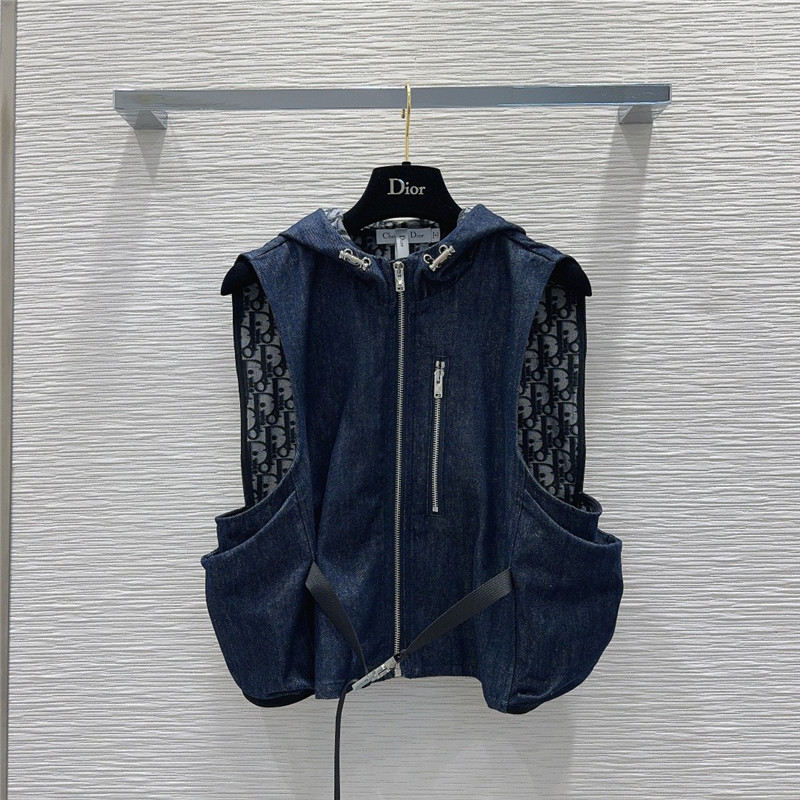 D10r denim denim vest cheap replica designer clothes