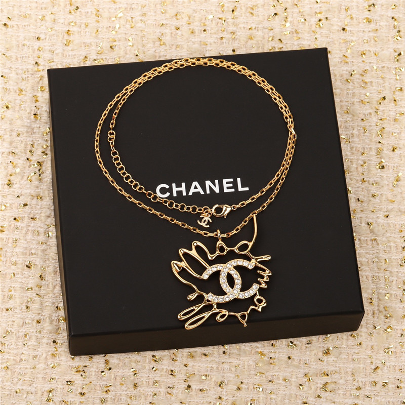 Ch**el necklace sweater chain
