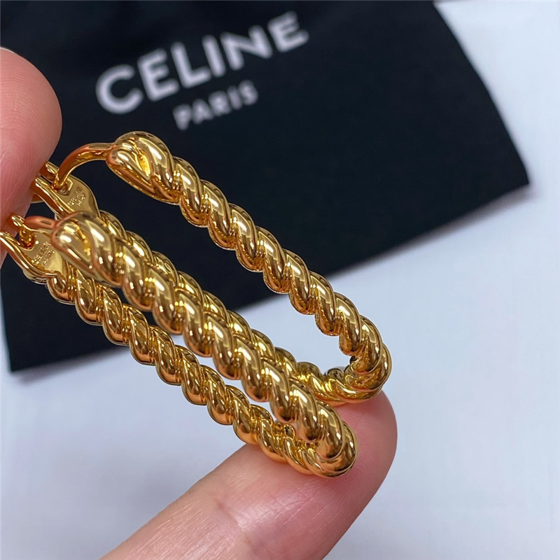 Ce1i*e twist earrings