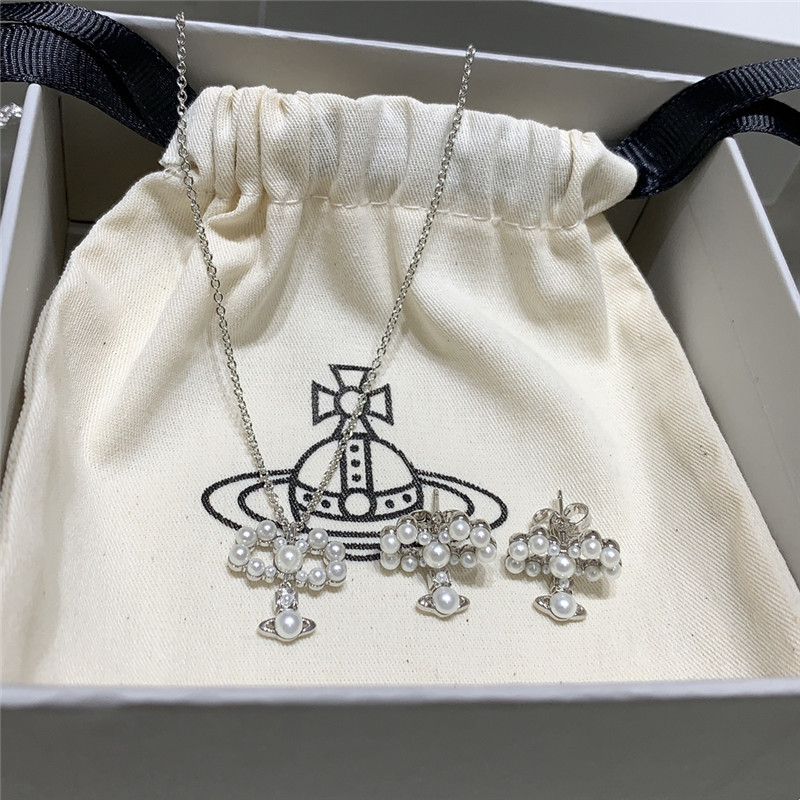 u1u1enne westwood bow saturn stud earrings