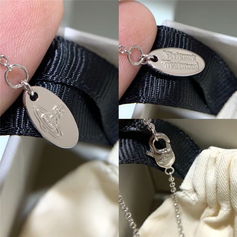 u1u1enne westwood bow saturn necklace