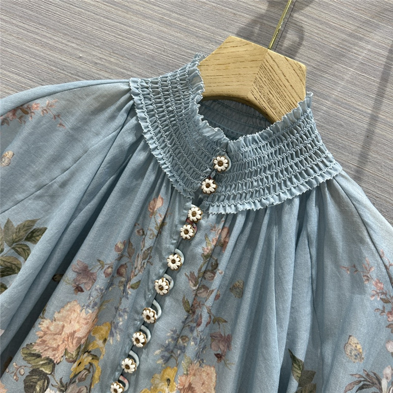 zimm high quality silk and linen shirt replica d&g clothing