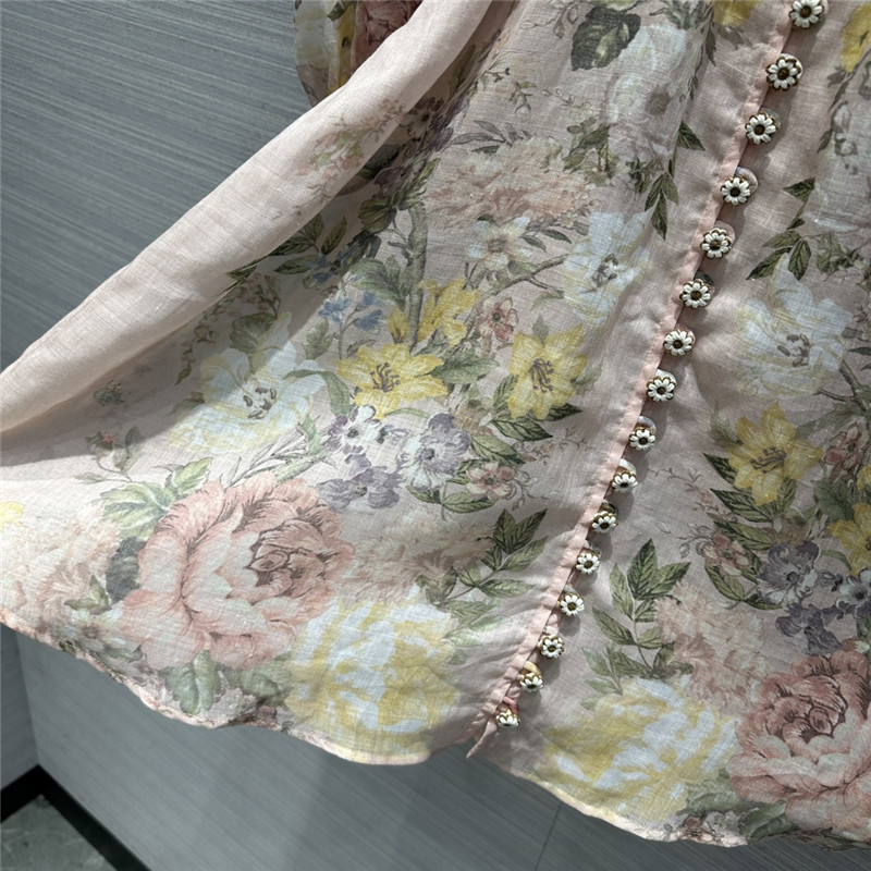 zimm high quality silk and linen shirt replica d&g clothing