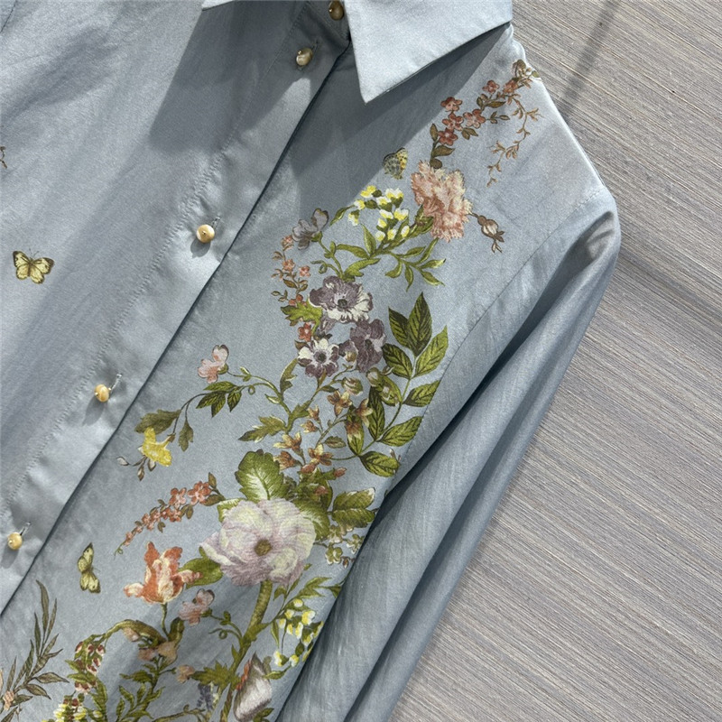 zimm mulberry cotton printed shirt replica clothing
