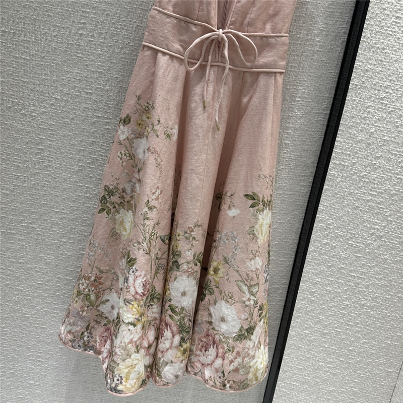 ZIMM deep V-neck sleeveless dress replica d&g clothing