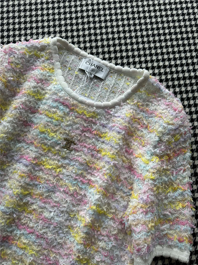 Ch**el new color short sleeve replica d&g clothing