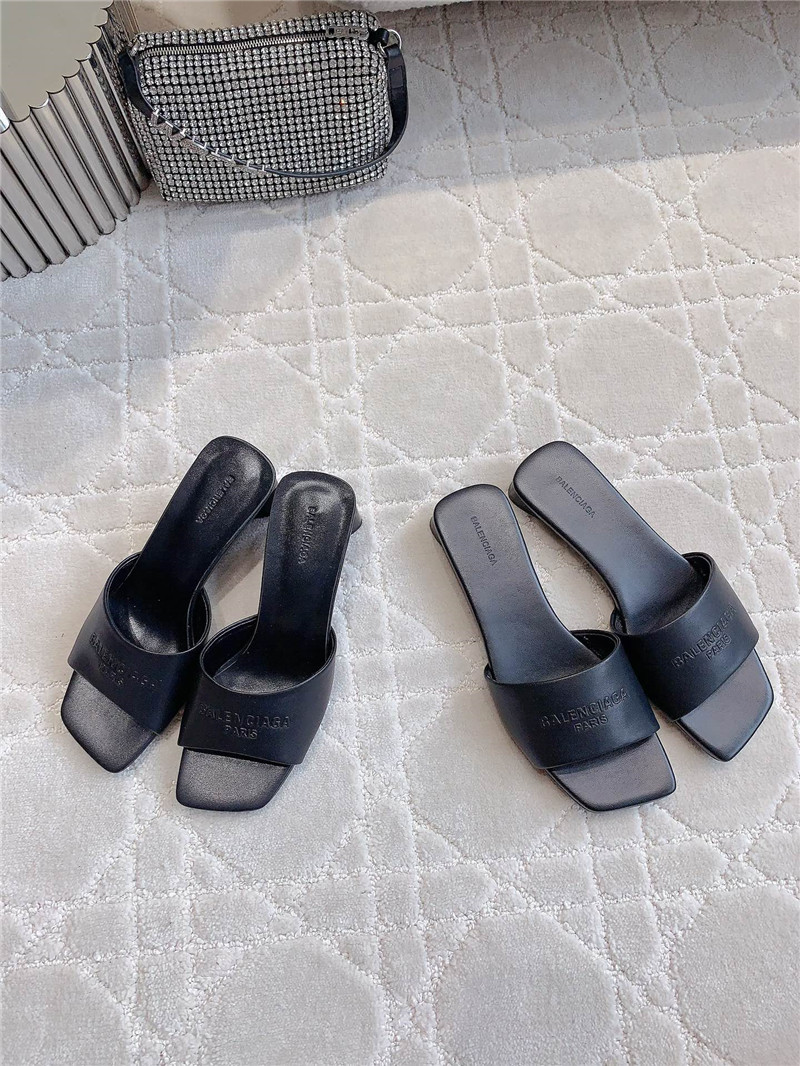 Ba1en*iaga duty free black women’s sandal