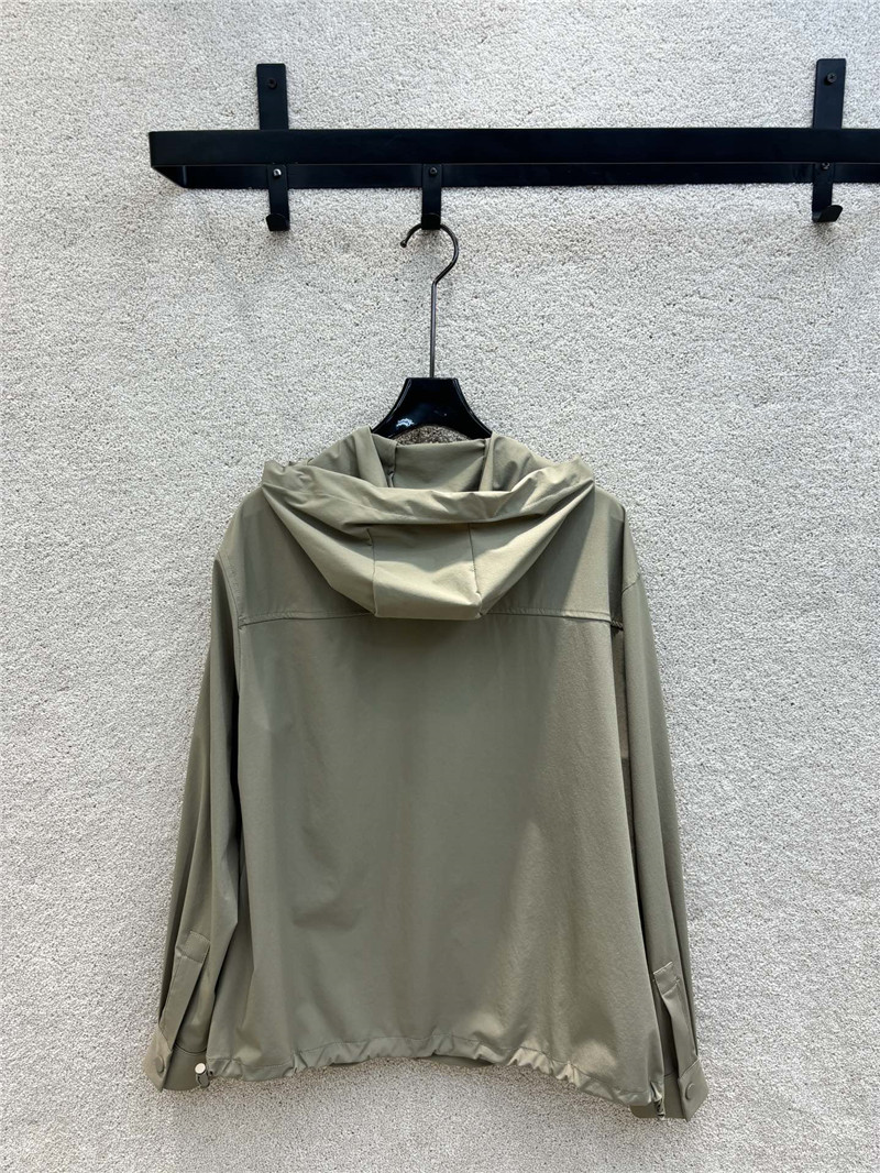 Pra*a hooded trench shirt replica d&g clothing