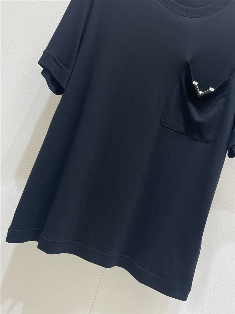 Va1e*ntin0 v pocket t-shirt replica d&g clothing