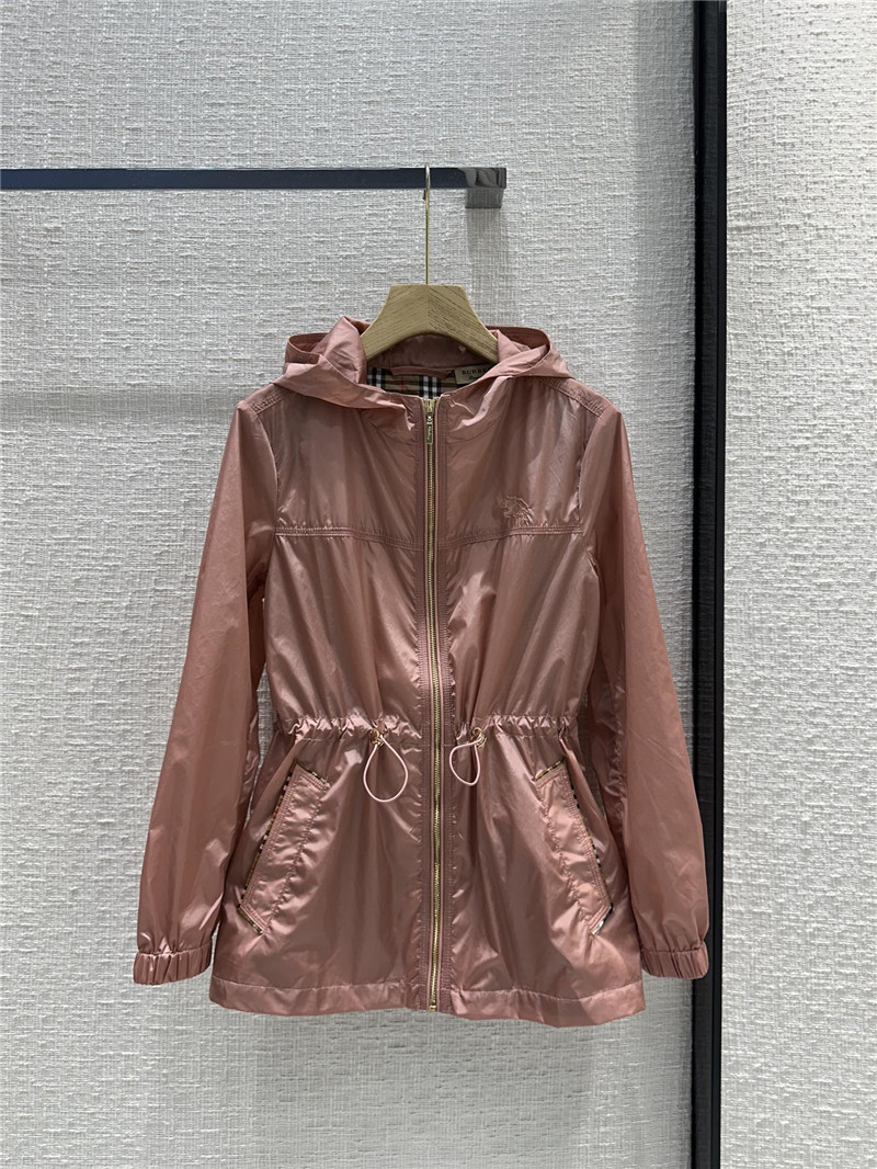 Bv*b*rry hooded zipper sun protection small jacket replica clothes