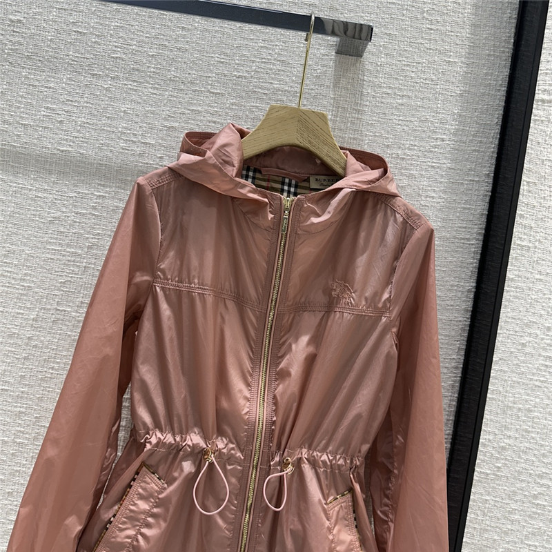 Bv*b*rry hooded zipper sun protection small jacket replica clothes