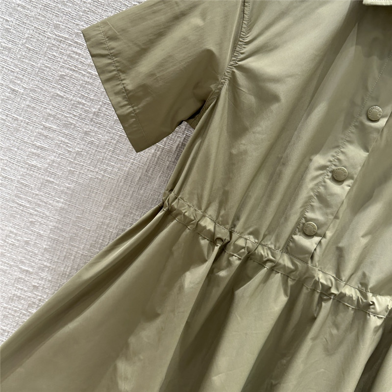 Moncler logo sleeve shirt dress replica clothing