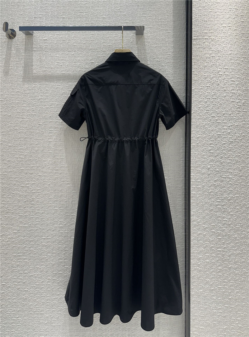 Moncler logo sleeve shirt dress replica clothing