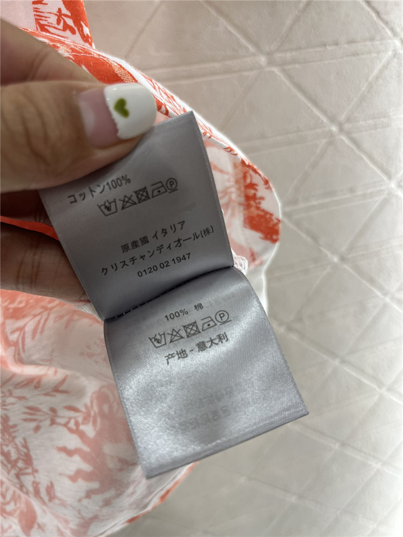 D10r sun print t-shirt replica designer clothes