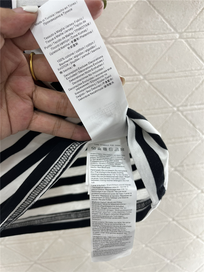 Max Mara Rosso Striped T-shirt