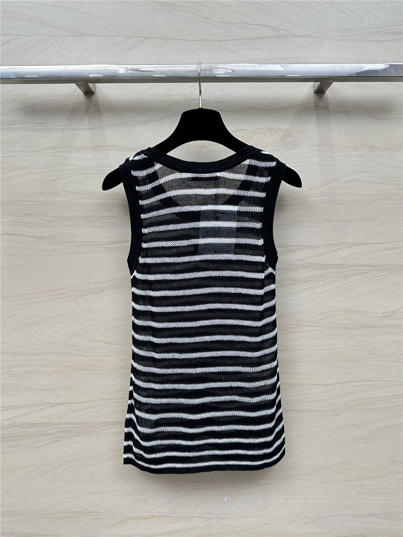 D10r linen knit vest replica d&g clothing