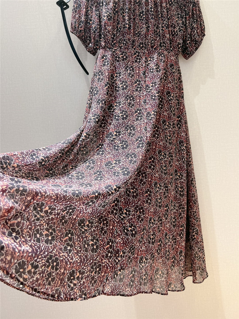 D10r patchwork ruffle collar dress replica d&g clothing