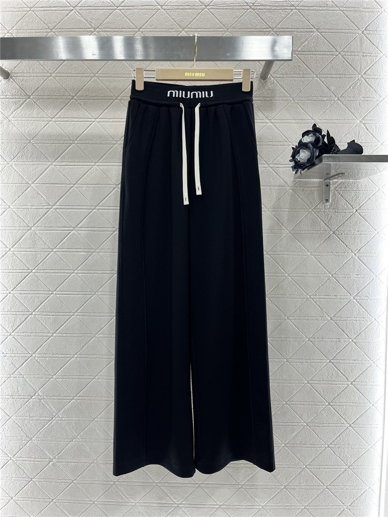 M1um1u webbing casual trousers replica clothing sites