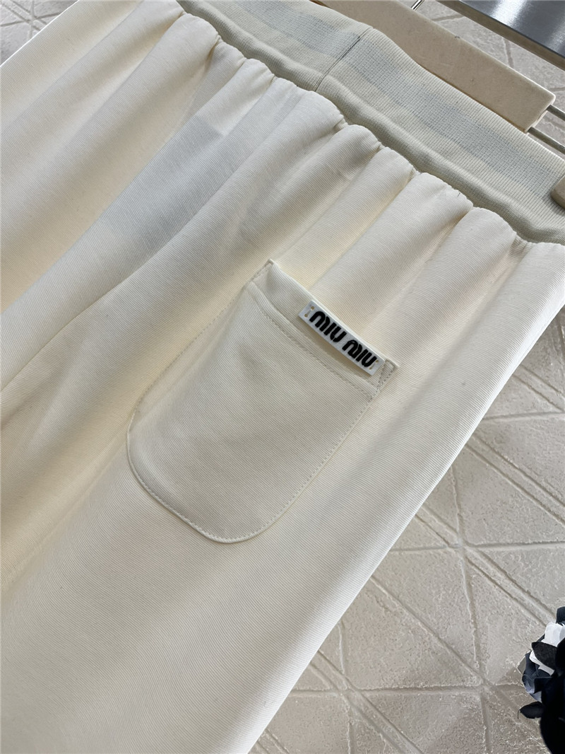 M1um1u webbing casual trousers replica clothing sites