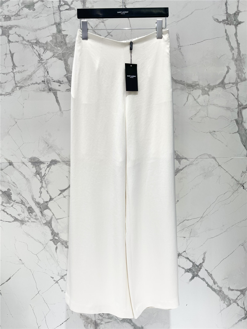 Y51 real acetate wide-leg pants replica designer clothes