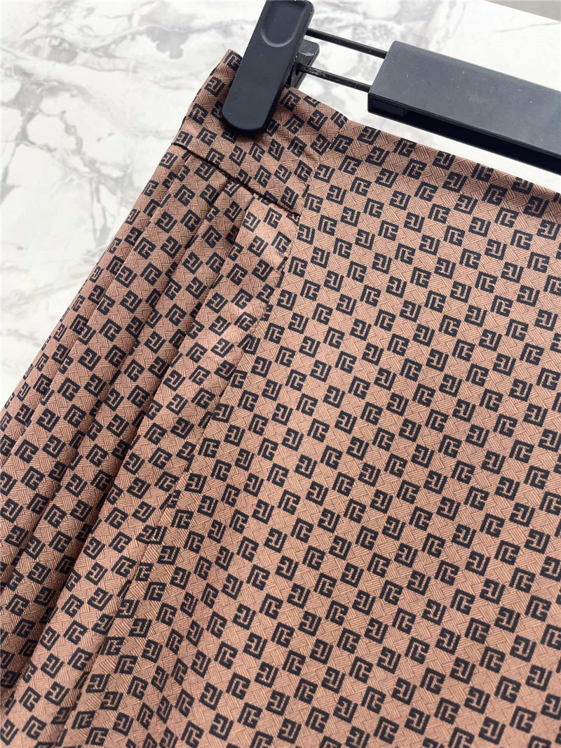 Balmain monogram skirt replica d&g clothing