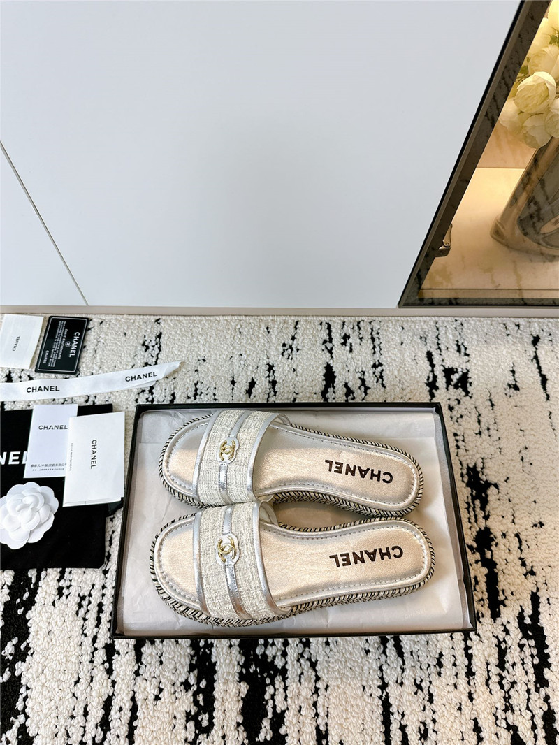 ch**el velcro lazy slippers Marg*e1a replica shoes