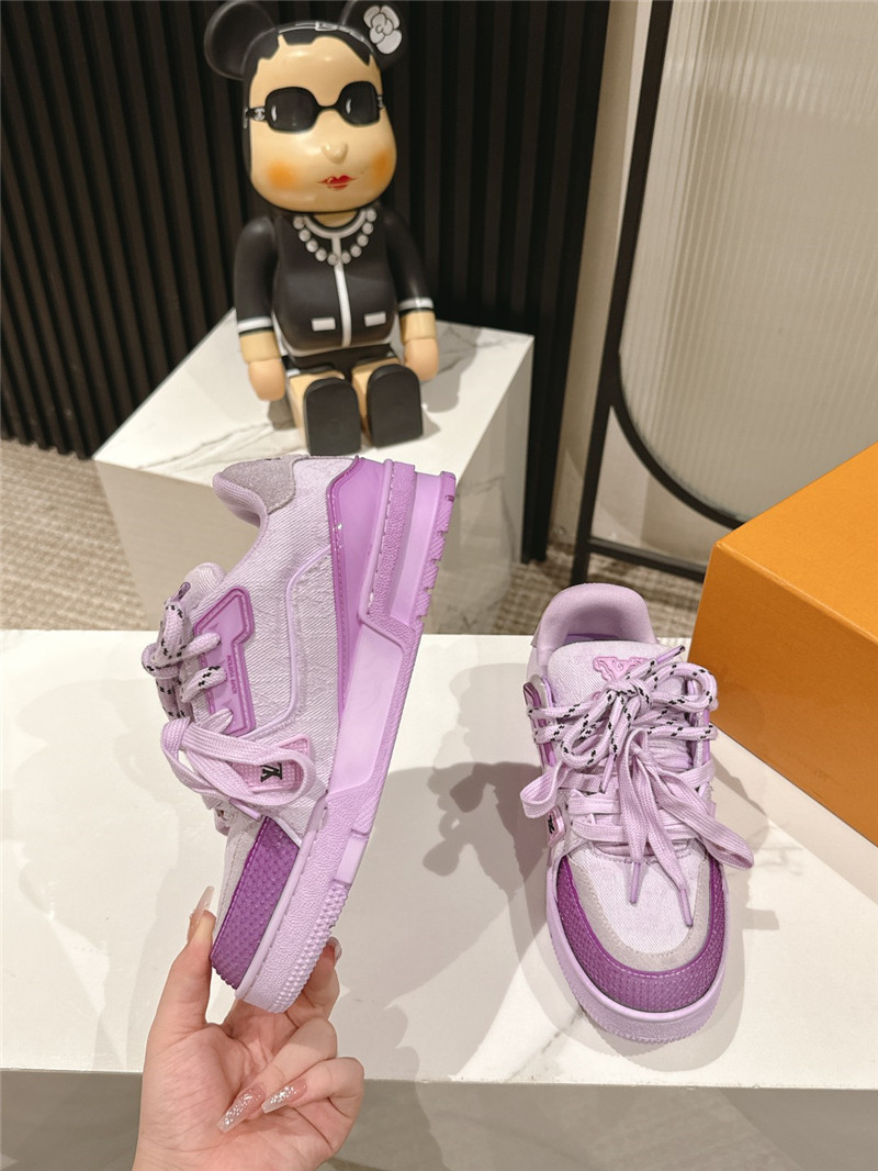 l0vis Vvtt0n lv trainer sneakers purple for women
