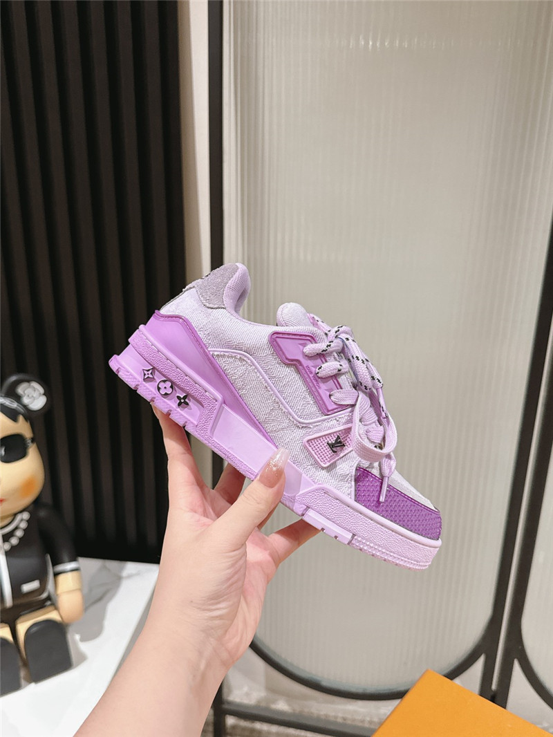 l0vis Vvtt0n lv trainer sneakers purple for women