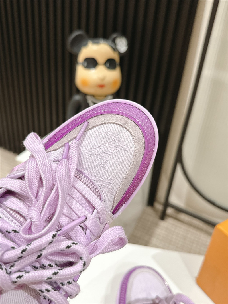 l0vis Vvtt0n lv trainer sneakers purple for women