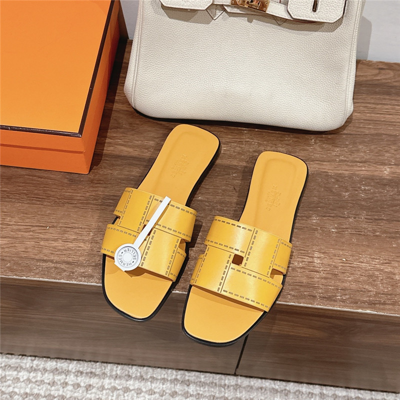 H**me5 idioma sandal women’s yellow