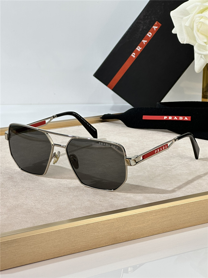 Pra*a classic red silicone logo series sunglasses