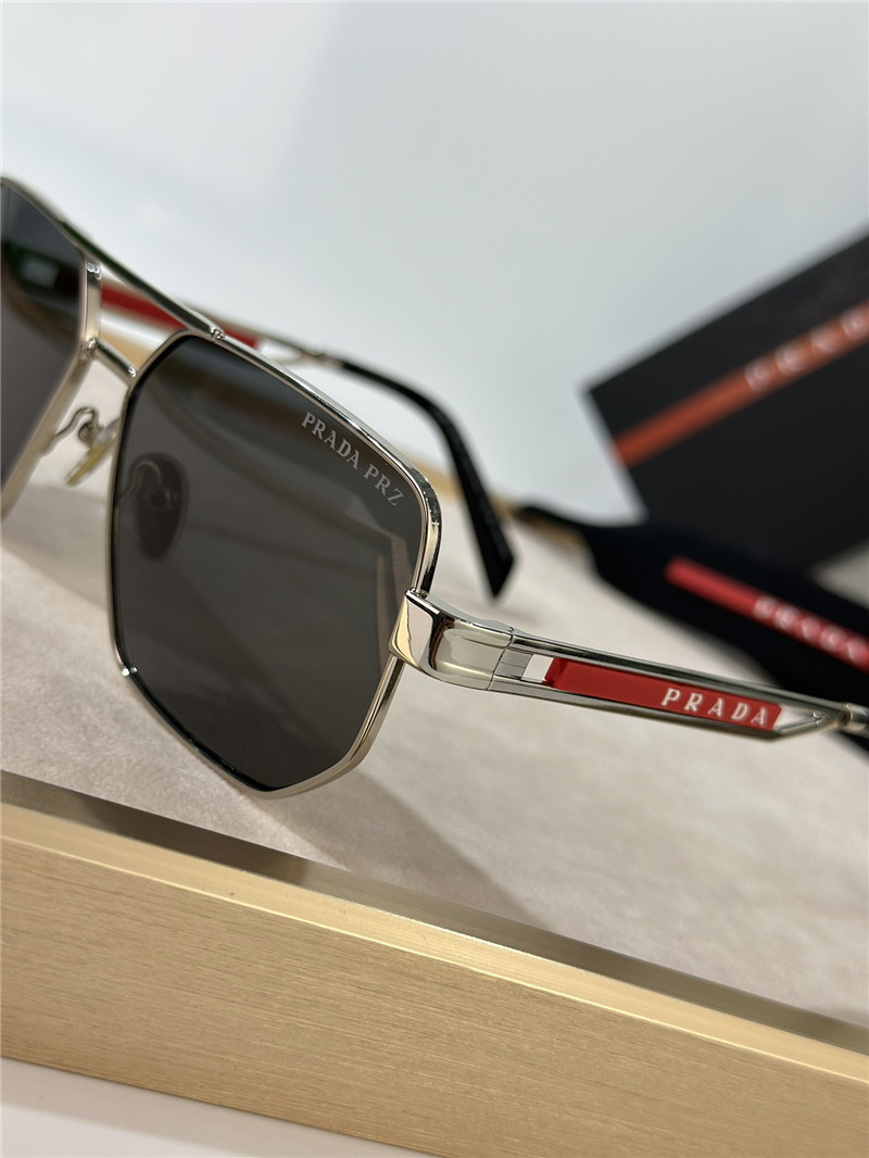 Pra*a classic red silicone logo series sunglasses