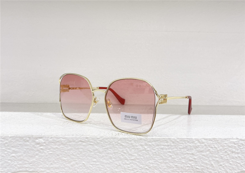 M1um1u square sunglasses frame