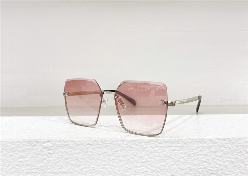 Ce1i*e rimless square sunglasses