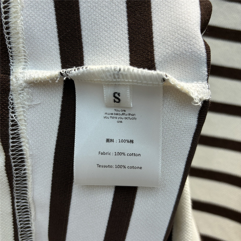 Pra*a triangle logo decorative striped suit replica d&g clothing