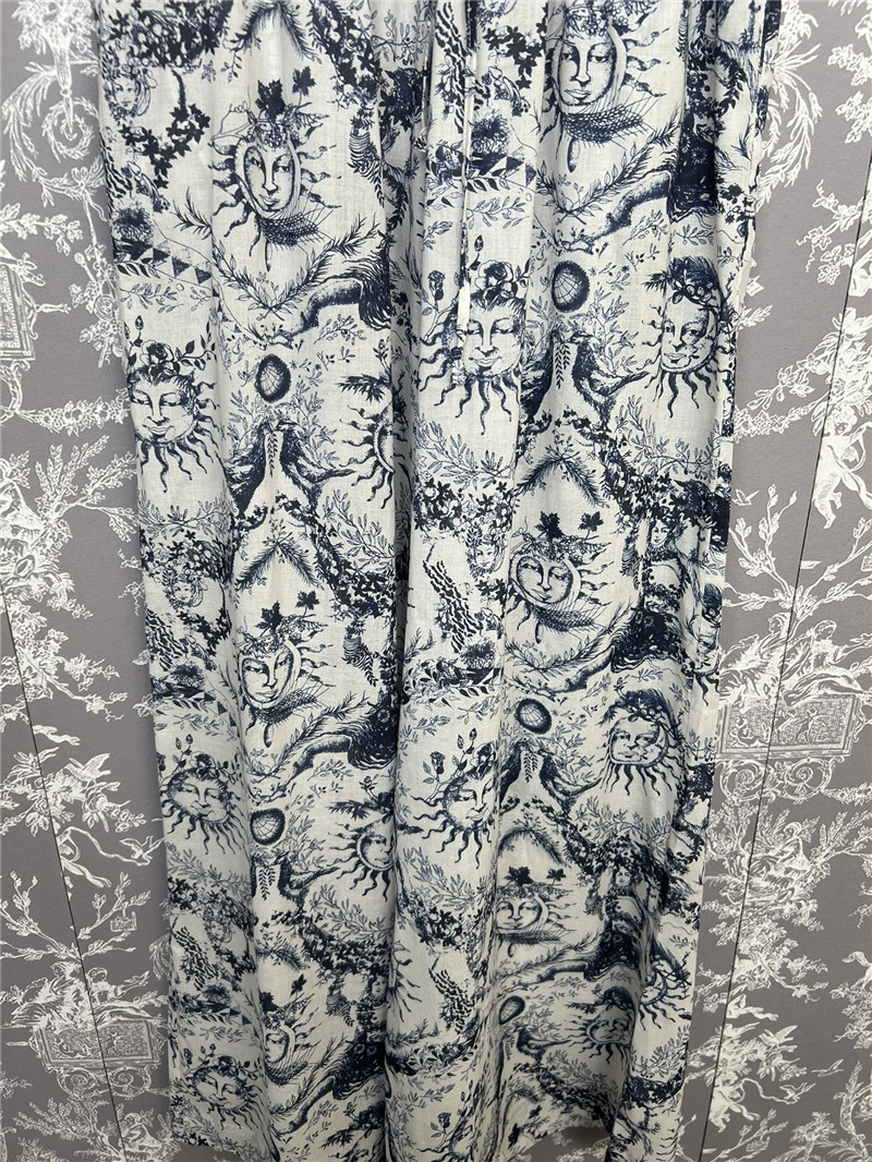 D10r sunflower wide-leg trousers replica designer clothes