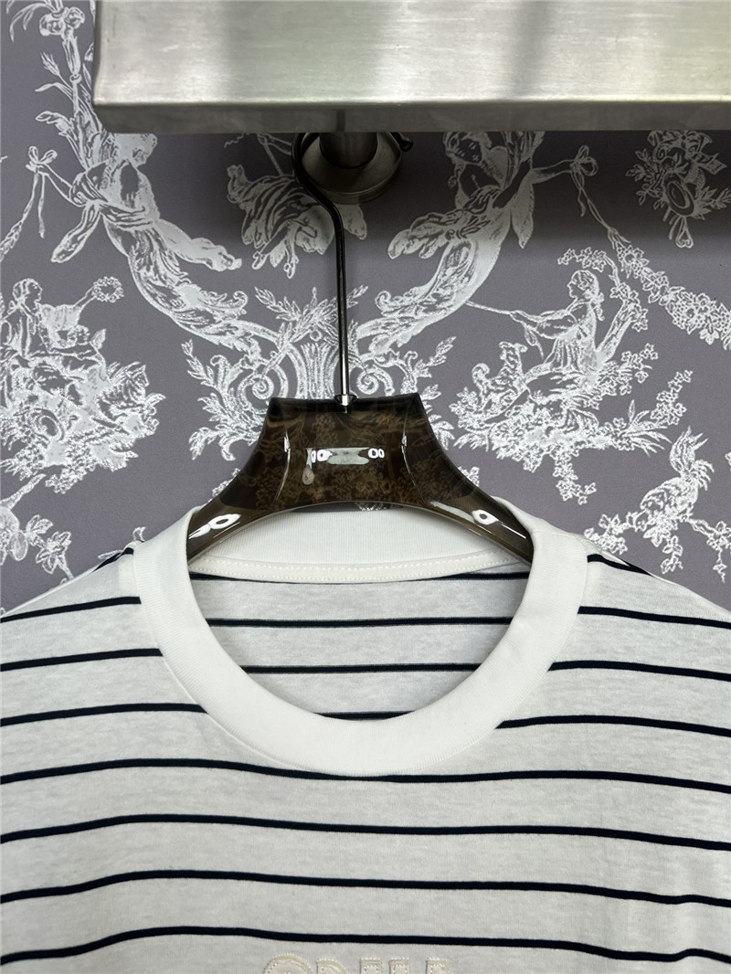 M1um1u new striped long sleeve replica d&g clothing