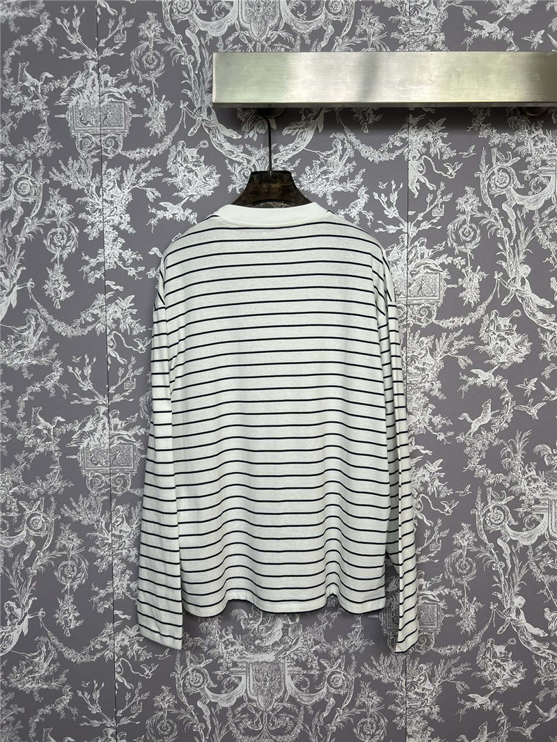 M1um1u new striped long sleeve replica d&g clothing